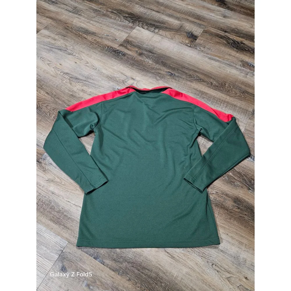 Men's Unbranded Green Red Minnesota Wild Jersey M
